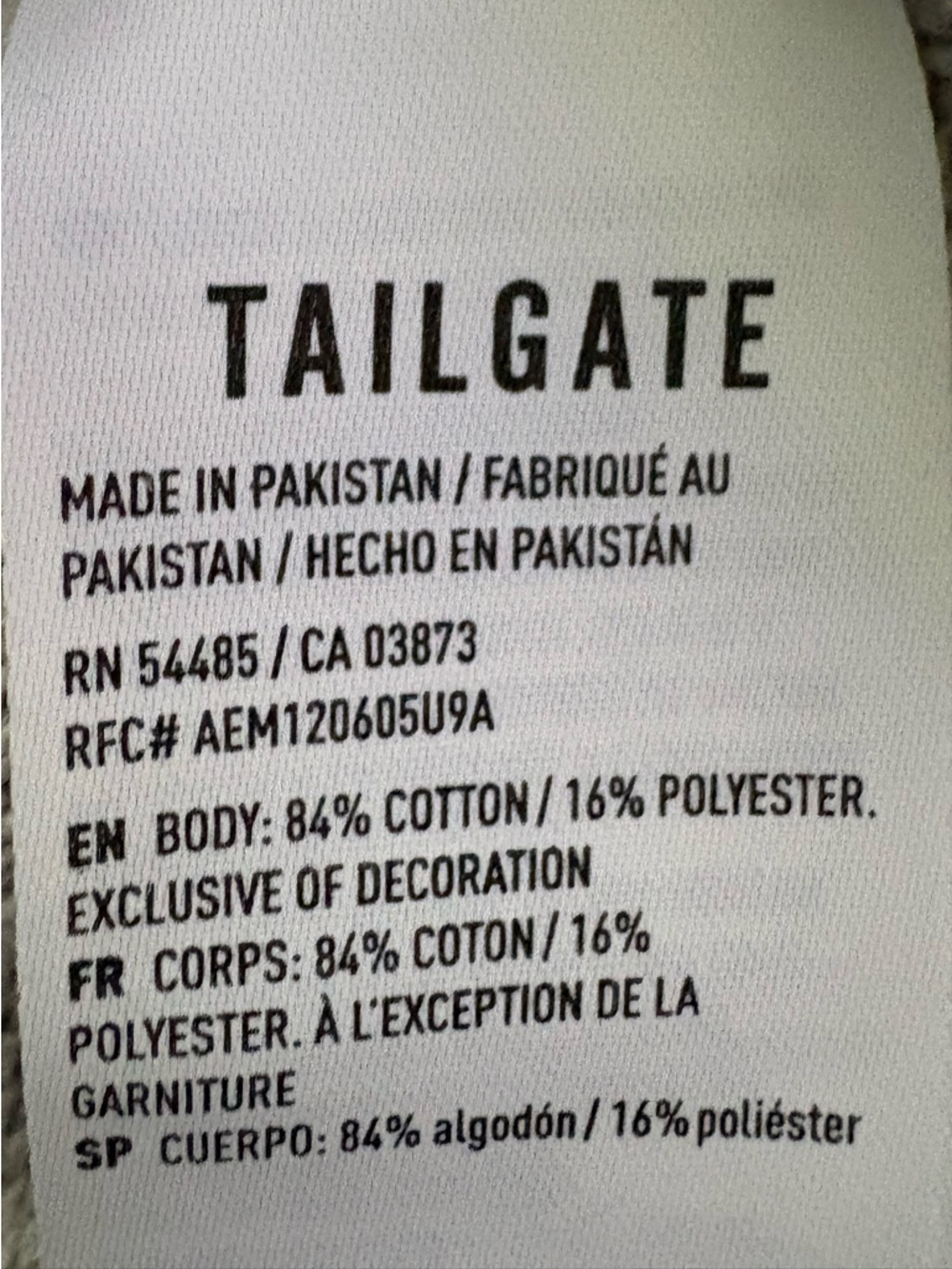 AMERICAN EAGLE➕TAILGATE NFL SF 49er Crewneck Sweatshirt - Picture 3 of 4